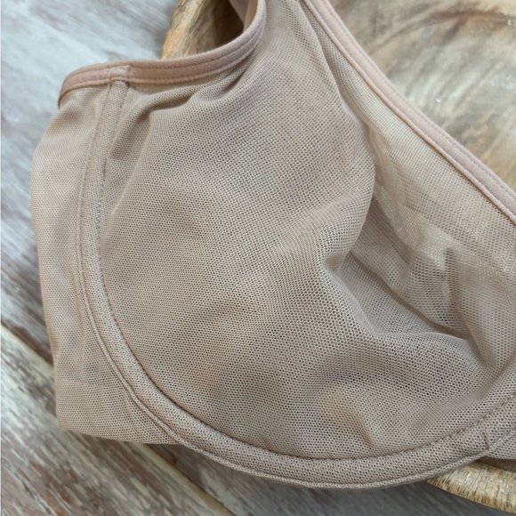 🌿🦋 Smart & Sexy Full Figure Sheer Mesh Demi Underwire Bra • 34DDD - Picture 5 of 13